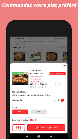 Bonappetit Food App Screenshot 1