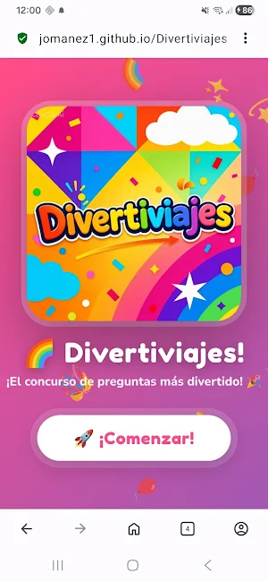 Divertriviaje: Juego familiar Screenshot 1