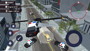 Flying Car Police Game Screenshot 2