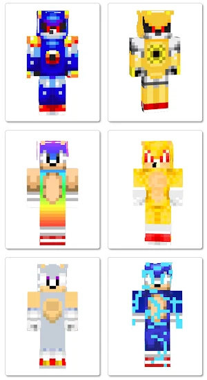 Soniic Skins For Minecraft Screenshot 0