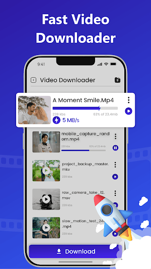 HD Video Downloader & Launcher Screenshot 2