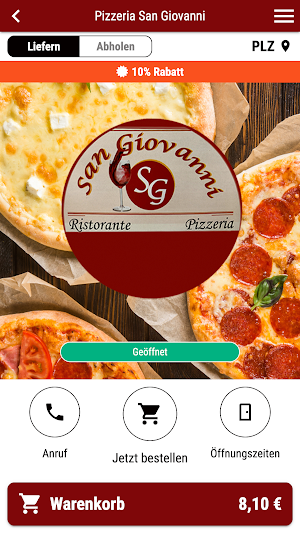 Pizzeria San Giovanni Screenshot 0