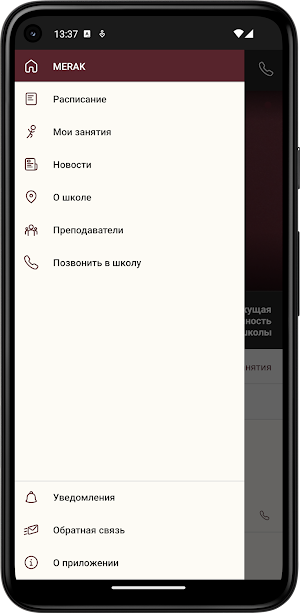 Школа искусств MERAK Screenshot 2