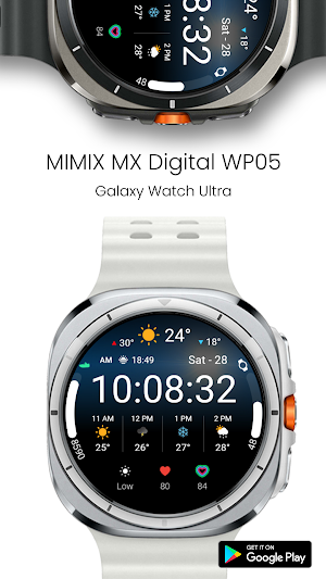 MIMIX Digital WP05 Watchface Screenshot 1