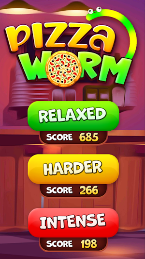 Pizza Worm Classic Snake Screenshot 1