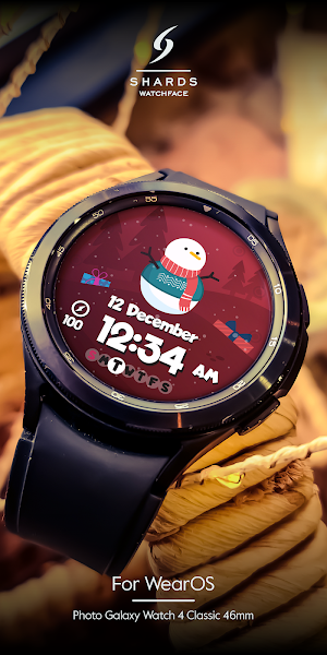 SH011 Watch Face, WearOS watch Screenshot 1