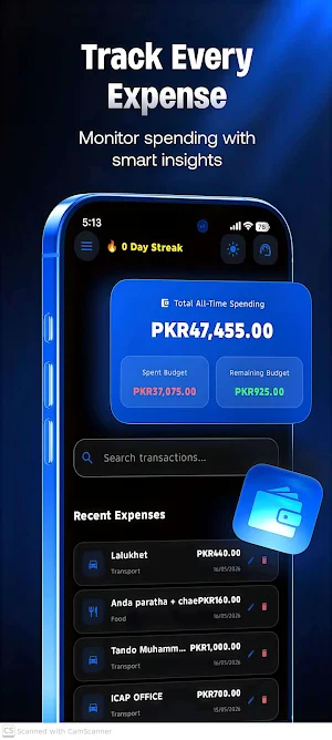 SpendSage: Expense Tracker Screenshot 0