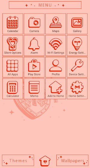 Key to Love Theme +HOME Screenshot 1