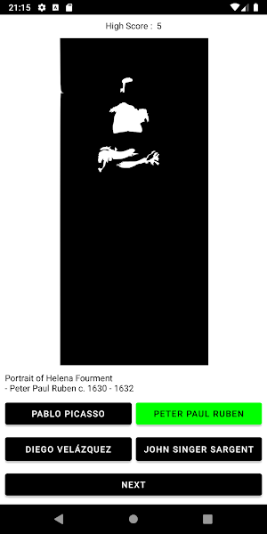 Art Quiz Black & White Screenshot 2