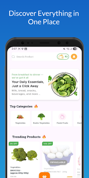 Kunaic Mart - Fresh to Home Screenshot 1