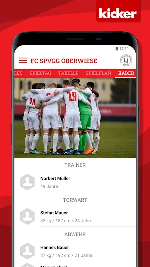 FC SpVgg Oberwiese Screenshot 0