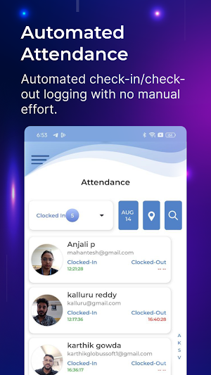EmpMonitor - Smart Face Login Screenshot 2