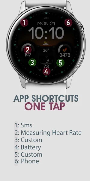 Dream 107 - Digital Watch Face screenshot 7