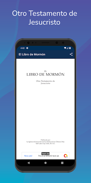 El Libro de Mormón en español Screenshot 1