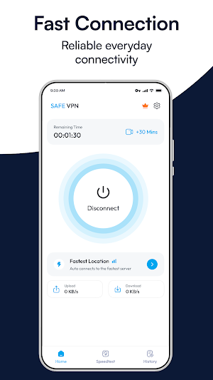 Safe VPN: Private VPN Proxy Screenshot 2