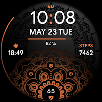 Henna Flower - watch face
