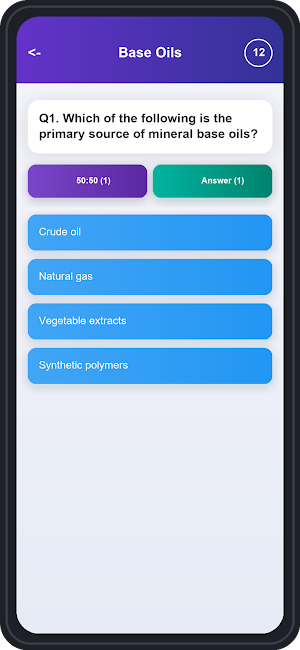 Lubrication Basics Trivia Quiz Screenshot 3