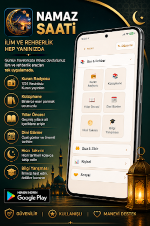 Namaz Saati: Ezan Vakti Kıble Screenshot 1
