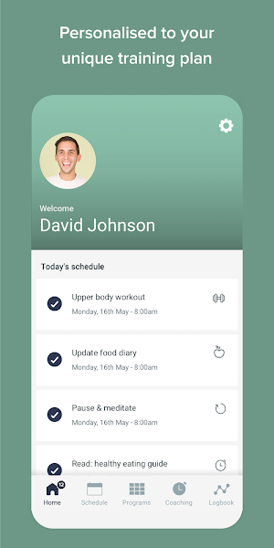 BUILT Custom Coaching Screenshot 1