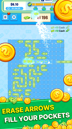 Arrow Tap Money: Earn Cash Screenshot 2