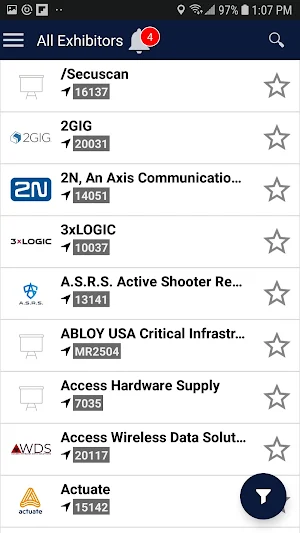 ISC Events Screenshot 1
