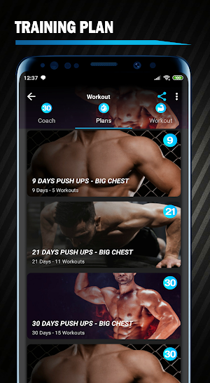 Push Ups Workout - Push up Challenge PRO Screenshot 2