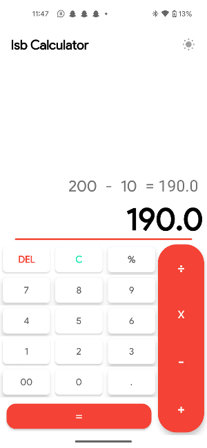 Sn Calculator Screenshot 0