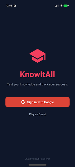 Know It All Screenshot 3