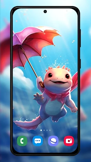 Axolotl Wallpapers Backgrounds Screenshot 3