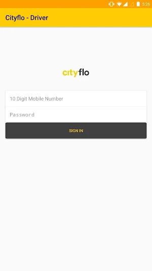 Driver Cityflo Screenshot 0