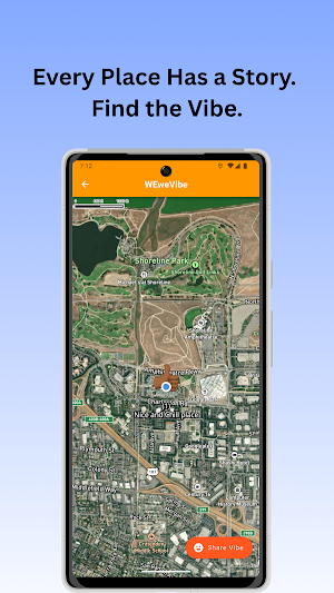 WEweVibe Map-Find Friends Vibe Screenshot 1
