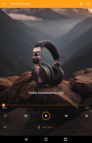 Audio Motivasi Sukses Screenshot 2