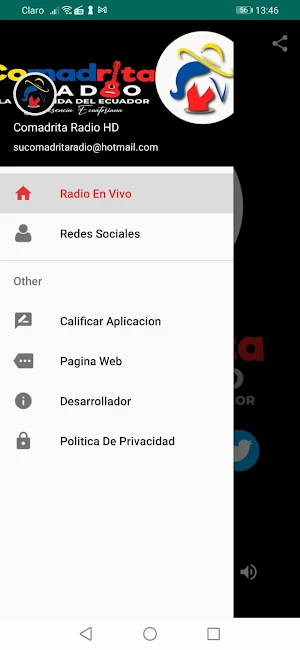 Su Comadrita Radio Screenshot 2