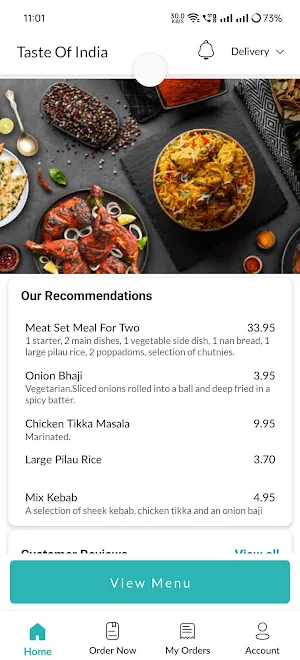 Taste Of India Screenshot 1