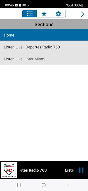 Deportes Radio FC Screenshot 3