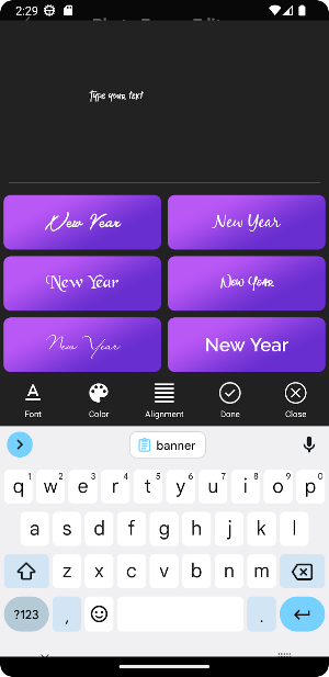2023 New Year Photo Frame Screenshot 2