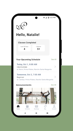 Prima Pilates App Screenshot 0
