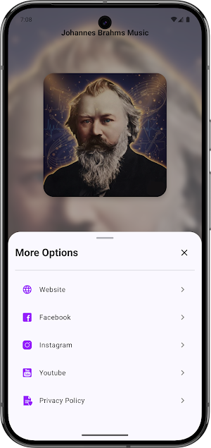 Johannes Brahms Music Screenshot 2