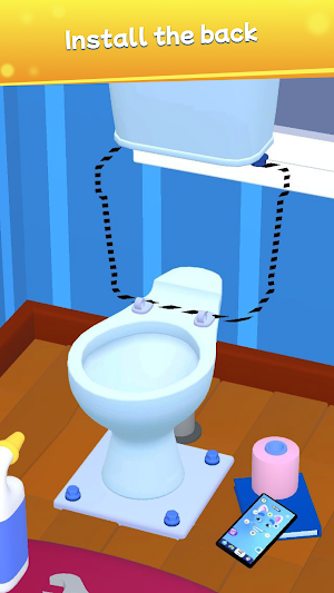ASMR Flipper: Clean House 3D Screenshot 1