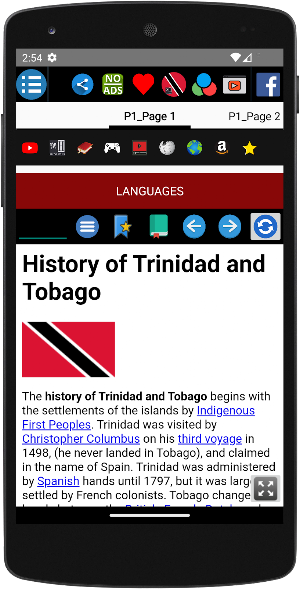 History of Trinidad and Tobago Screenshot 1
