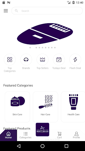 Beauty Sallon Store Screenshot 2