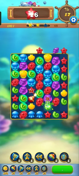 Ocean Puzzle Match 3 Screenshot 1