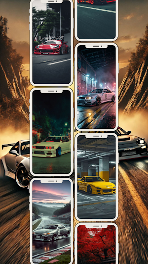 JDM Cars Aesthetic Wallpaper Screenshot 2