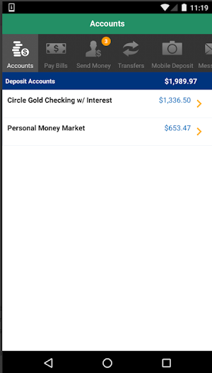 TF Mobile Banking Test Screenshot 0