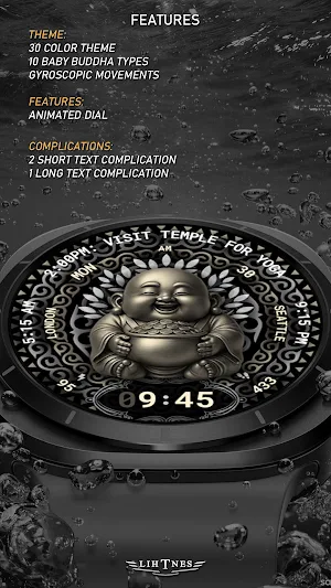 Baby Buddha Watch Face 103 Screenshot 3