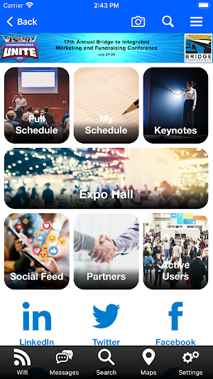 Bridge Events Screenshot 2