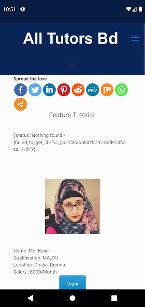 Tutors BD Screenshot 1