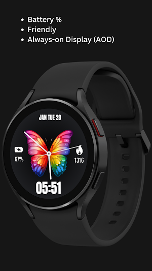 Butterfly WatchFace Screenshot 3
