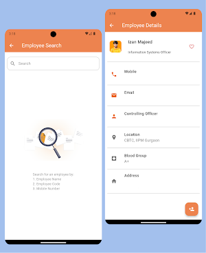 IOCL Phonebook Screenshot 2