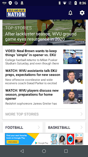 Gold and Blue Nation Screenshot 0